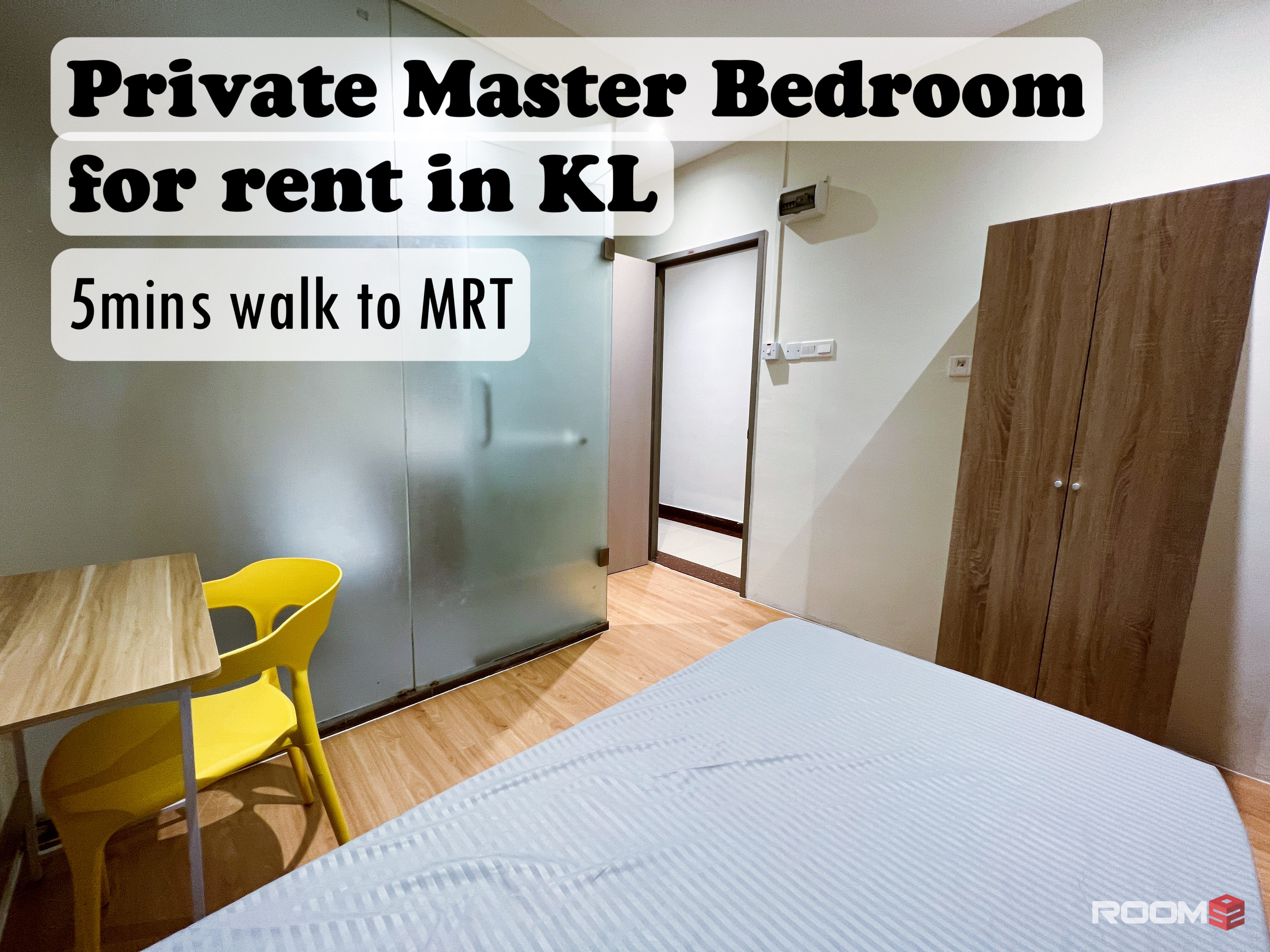🔥Zero Deposit🔥Private Room rent in KL City Centre