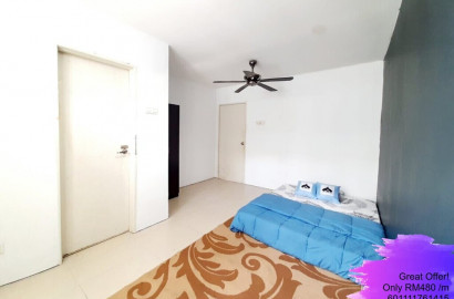 Bilik Sewa Balakong [𝐂𝐨𝐮𝐩𝐥𝐞/ 𝐒𝐢𝐧𝐠𝐥𝐞 ] Tmn Mesra Utama,Balakong📣 {WIFI📶}🚀 Near To 🚊 Serdang KTM, 🏘Taming