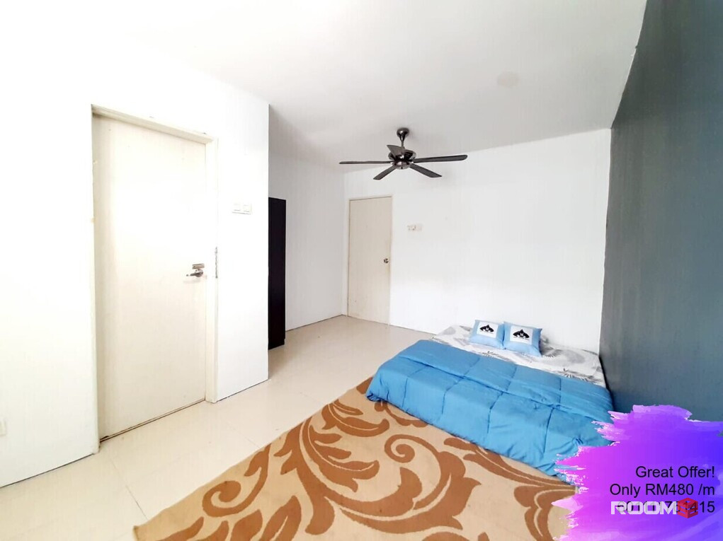 Bilik Sewa Balakong [𝐂𝐨𝐮𝐩𝐥𝐞/ 𝐒𝐢𝐧𝐠𝐥𝐞 ] Tmn Mesra Utama,Balakong📣 {WIFI📶}🚀 Near To 🚊 Serdang KTM, 🏘Taming