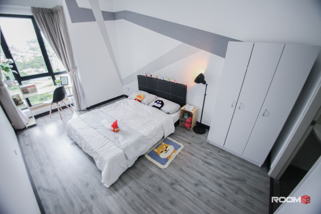 Fully Furnished Master Room With Aircond & Window Attached Bathrooom at D'sand Residence 2min Walking to K