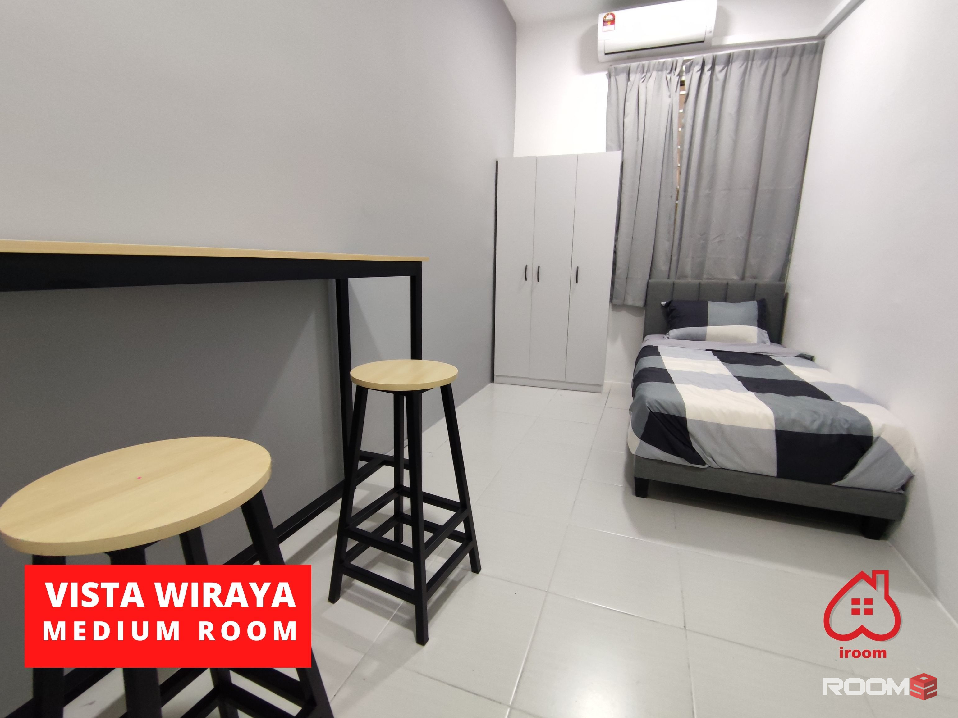 [2 Minutes to TARUC] Medium room at Vista Wirajaya