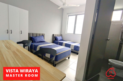 [ZERO DEPOSIT, Female Unit] Room for rent at Vista Wirajaya Condominium
