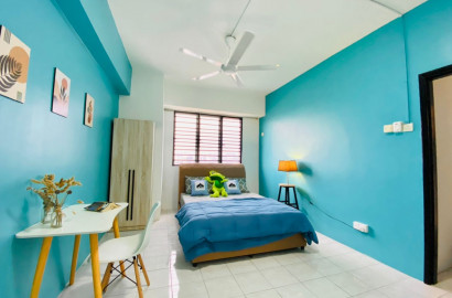 [Bilik sewa Cozy & Privacy] , Ryhthm avenue , [Bilik Master] , [Female Only] , USJ , Main Place , One City Mall , Mydin