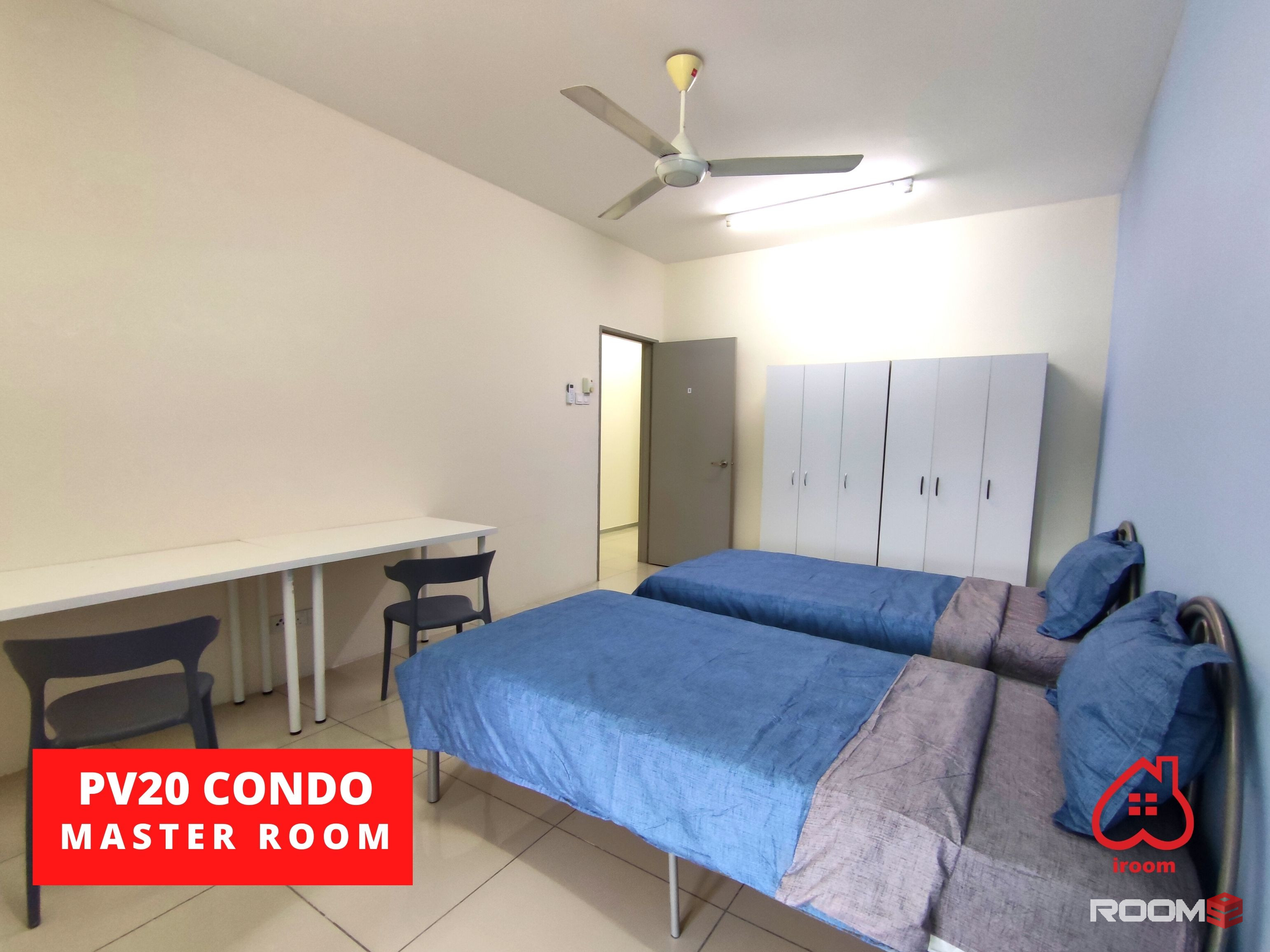 [ZERO DEPOSIT, Female Unit] Room for rent at PV20 Condominium