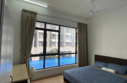 [Private🛁]⭐️Master Room for Rent @Utropolis SUITES 1 Shah Alam beside UOW, 🆓💧📶🧹
