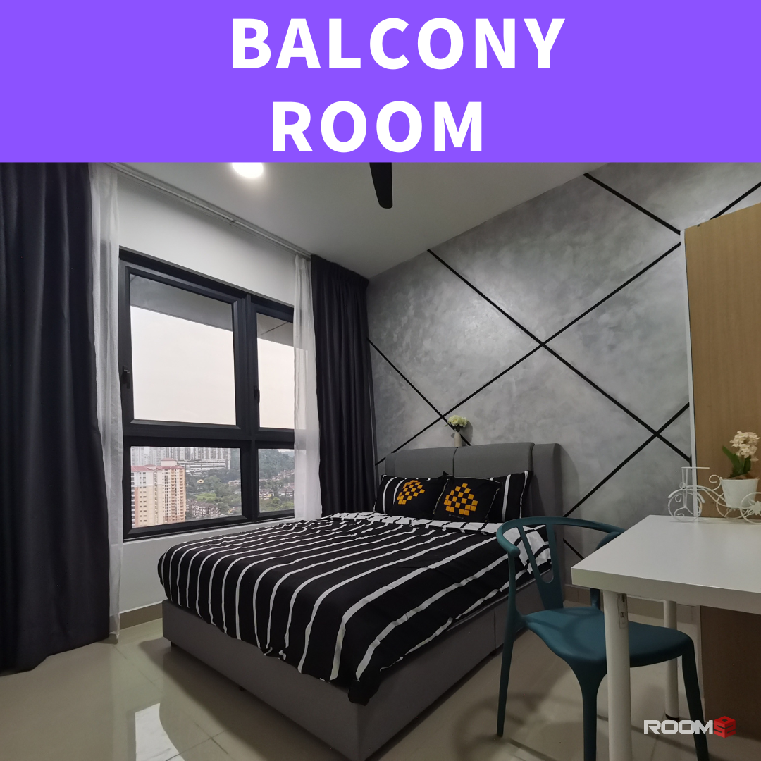 NEAR MALURI MRT\LRT BALCONY ROOM CHERAS M VERTICA