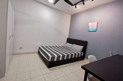 Exclusive Fully Furnished Medium Large Room @ Palm Spring, Kota Damansara