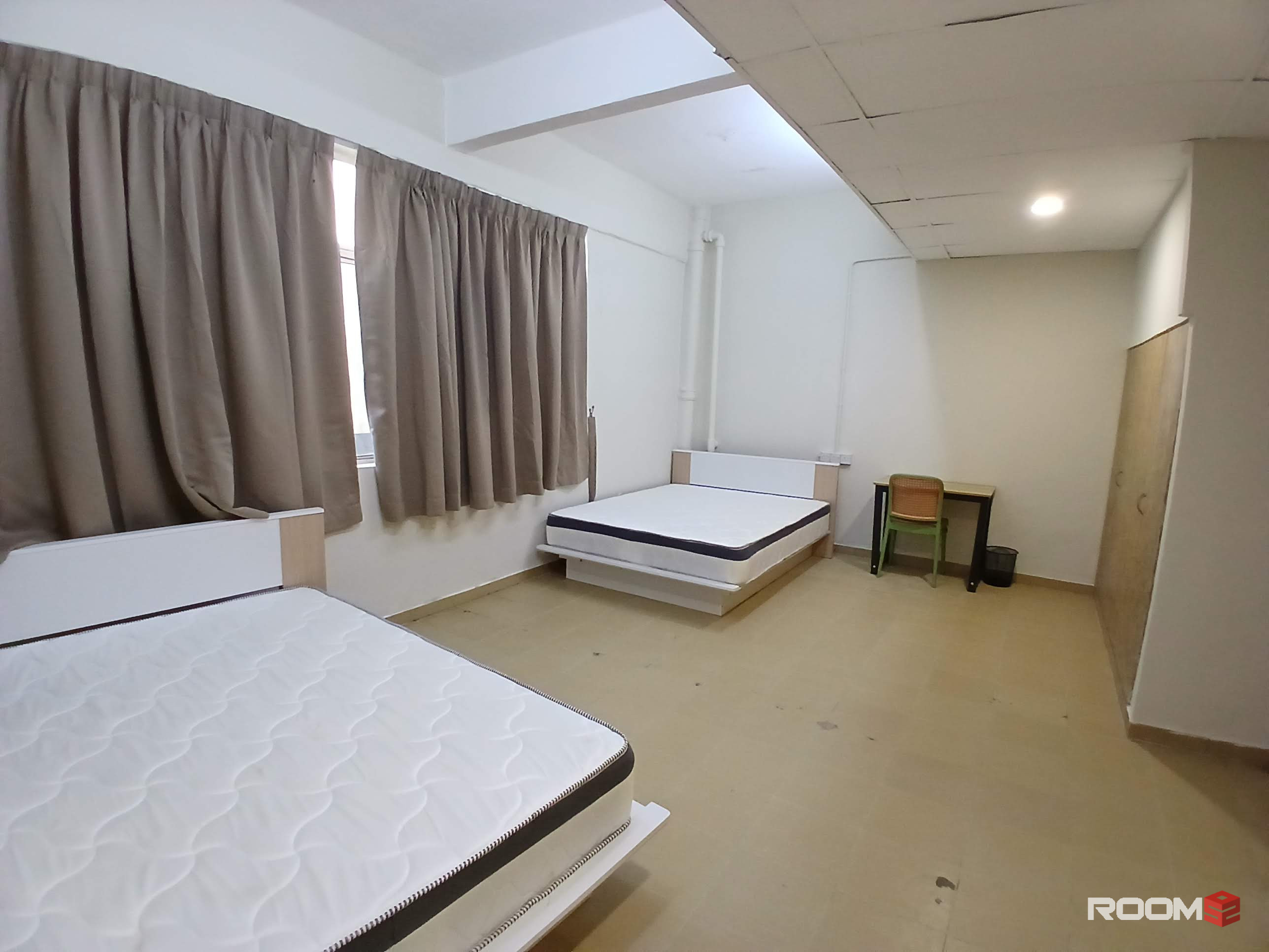 10min Walk to KL Sentral✨Master room for 4 pax✨ Private Bathroom