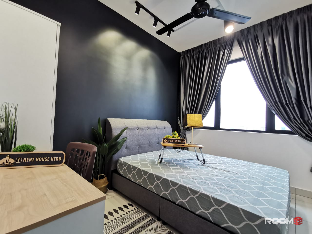 𝐌𝐈𝐃𝐃𝐋𝐄 𝐑𝐎𝐎𝐌 at Parc 3, Cheras, Bilik Sewa KL {LRT Cheras Maluri, FREE WIFI ⚡} Parc 3, Shamelin, Cheras Maluri
