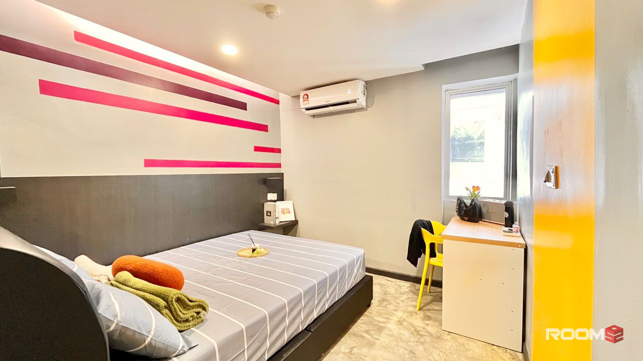 🔥0️⃣Zero Deposit✅🔥, 1Mins Walk To Maharajalela Monorail , 2 Station To KL Sentral ,KL Sentral Area ,Master Bedroom