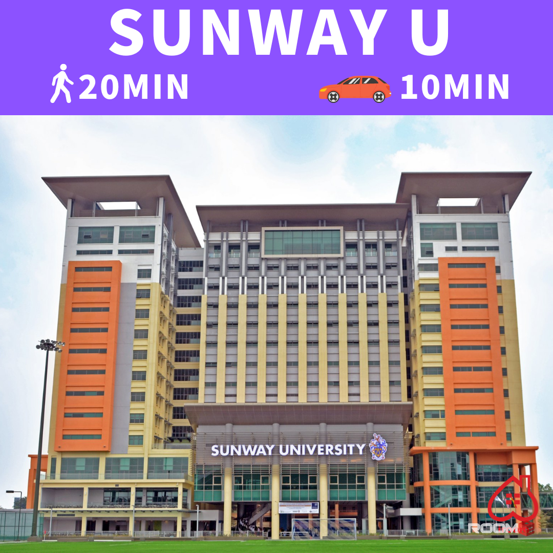 BANDAR SUNWAY PJS 🍋10 MINUTES DRIVE TO SUNWAY UNIVERSITY  🍋10 MINUTES DRIVE TO SUNWAY LAG