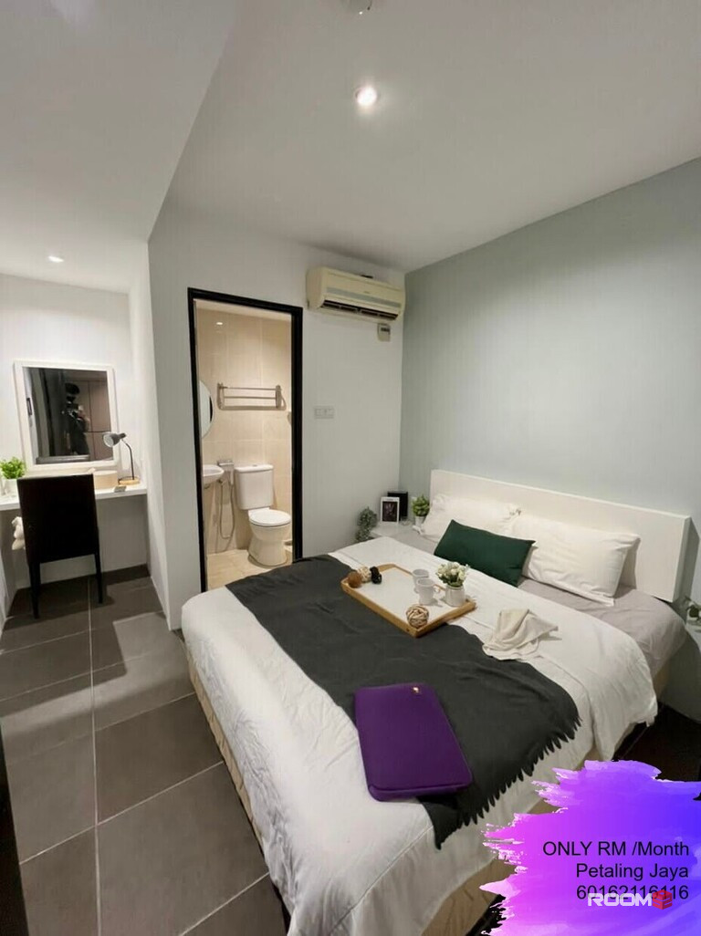 Zero Deposit🔥🛏️King Bed Room for Rent @ Damansara Perdana 🌟WiFi A/C