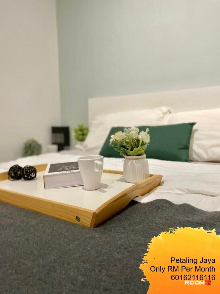 Zero Deposit🔥🛏️King Bed Room for Rent @ Damansara Perdana 🌟WiFi A/C