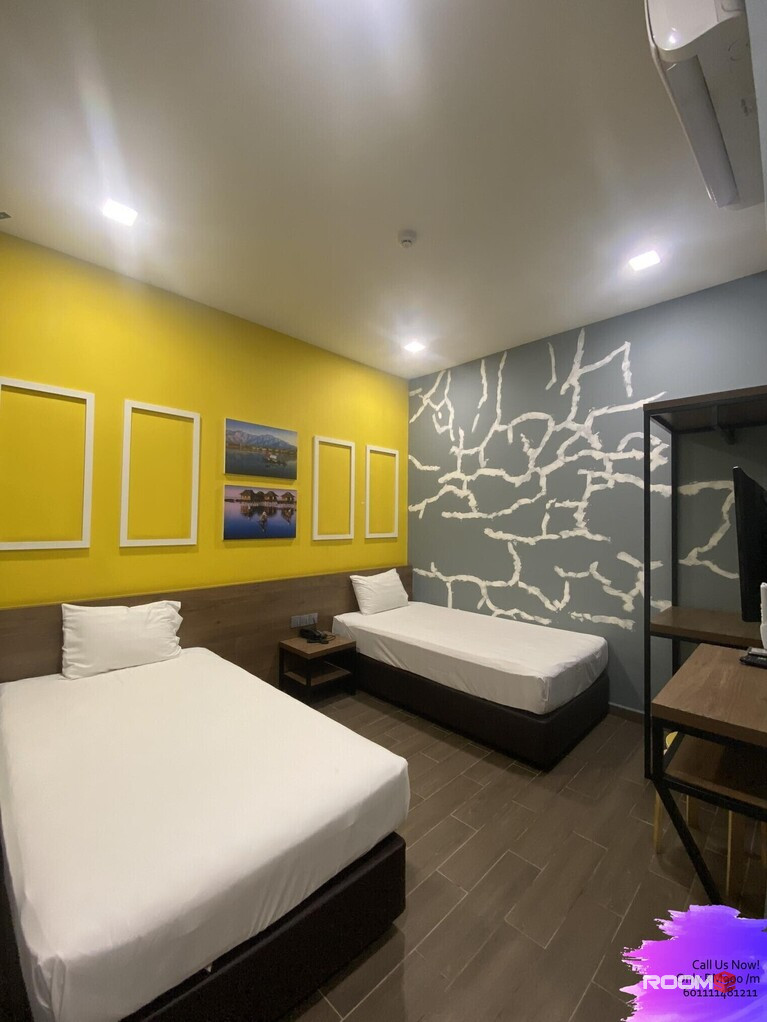 😍7 mins walk to LRT Pudu😍 @ Hotel Co-Living Room at Jalan Pudu