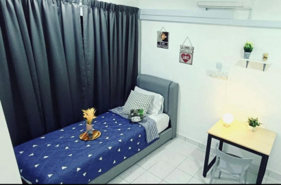 Room Available For Rent at Setia Alam, Shah Alam with High Speed WI-FI