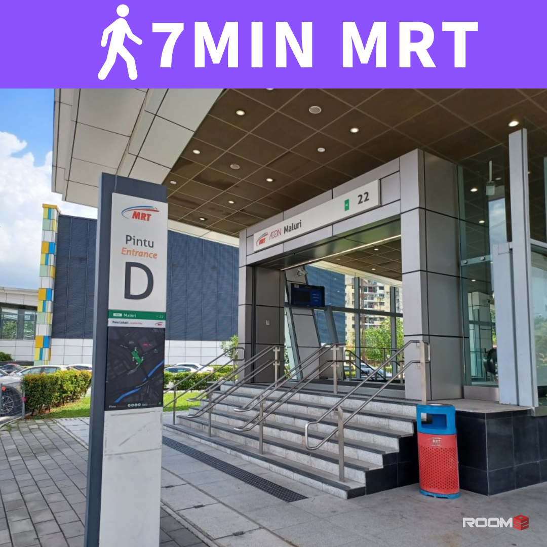 NEAR MALURI MRT\LRT MEDIUM ROOM CHERAS M VERTICA