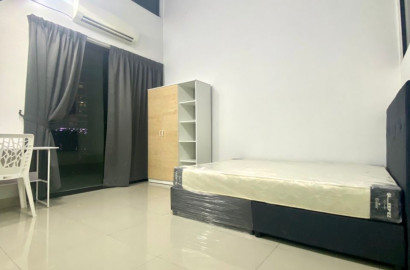 LOW DEPOSIT MASTER ROOM WITH PRIVATE BATHROOM NEWLY FRESH UNIT DONE RENO🔥🔥 i-Residence @ i-City SHAH ALAM