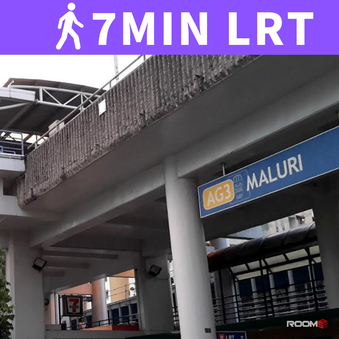 NEAR MALURI MRT\LRT MEDIUM ROOM CHERAS M VERTICA