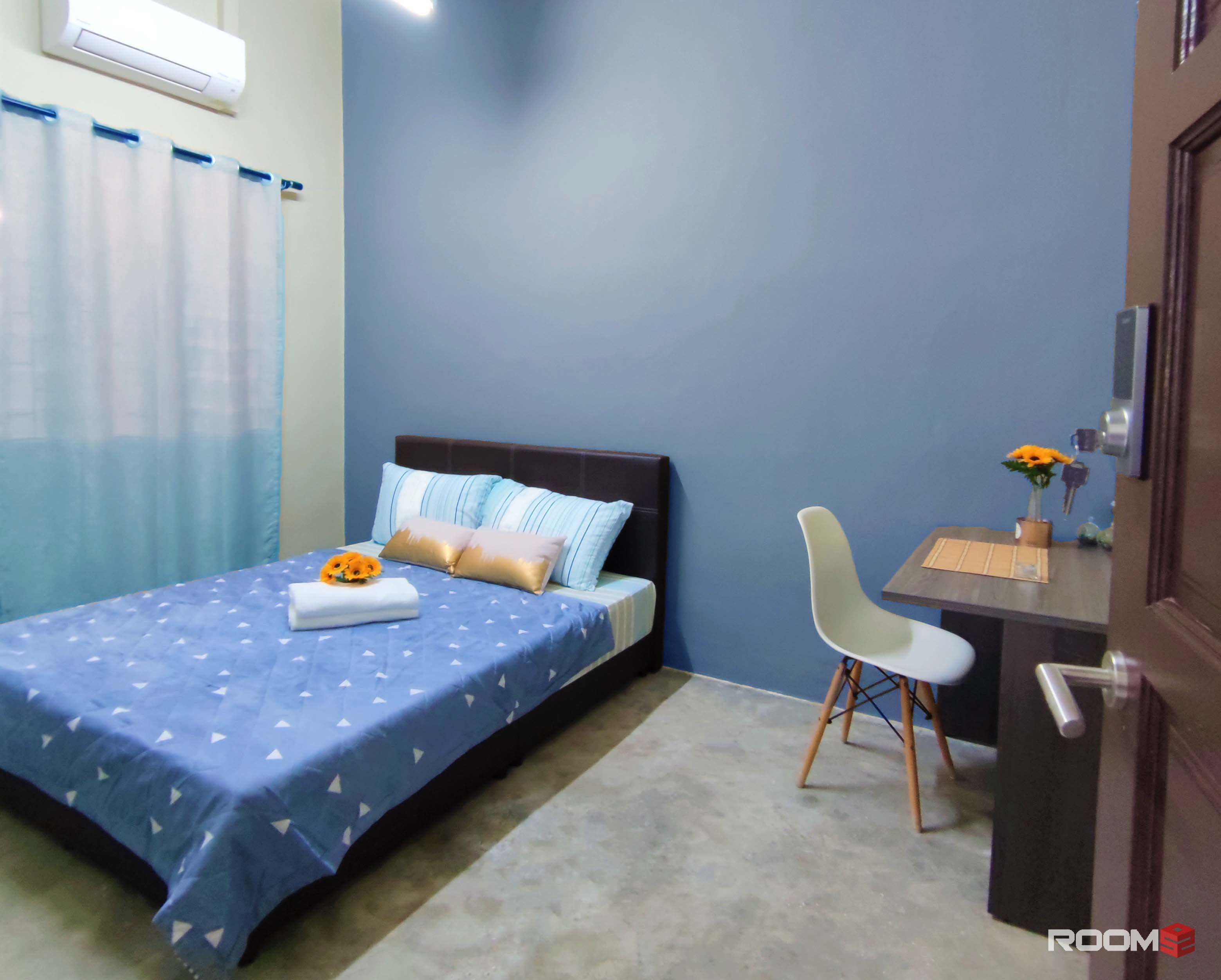 【New Renovated & Low Deposit】Taman Melodies Aircon Room at Johor Bahru
