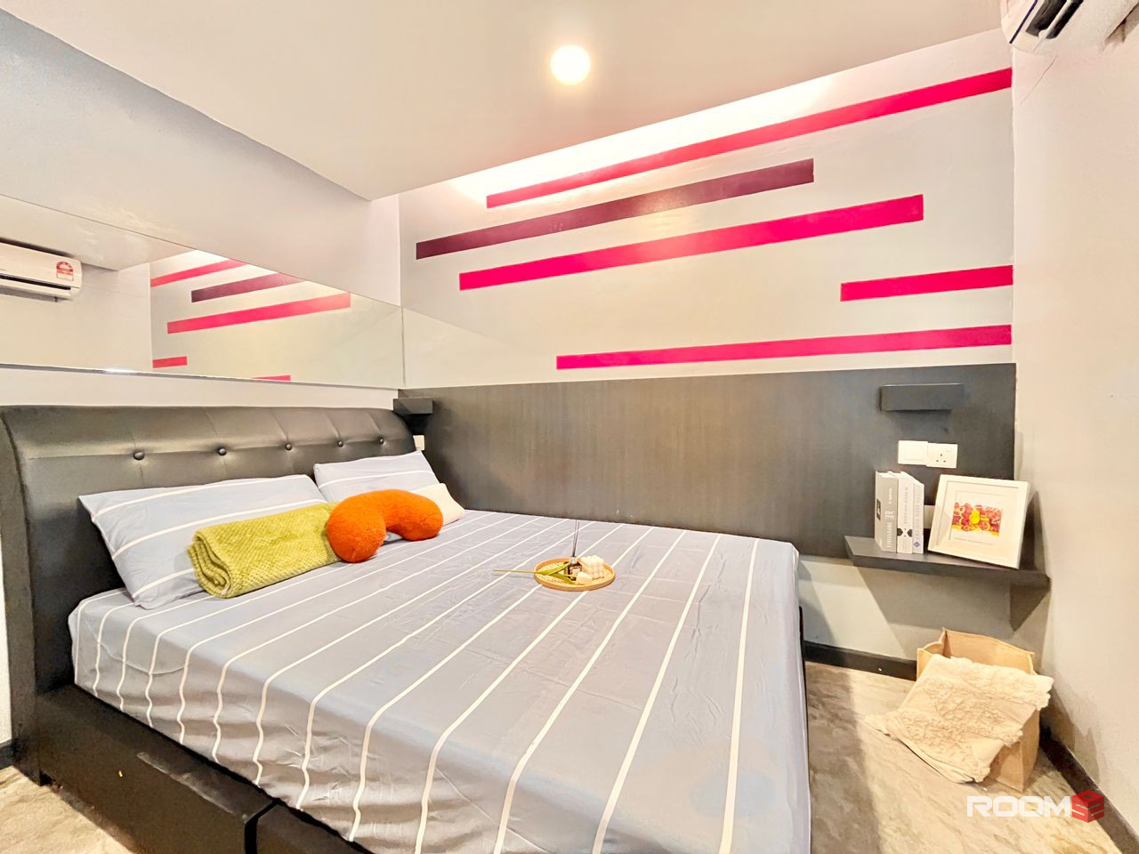 🔥0️⃣Zero Deposit✅🔥, 1Mins Walk To Maharajalela Monorail , 2 Station To KL Sentral ,KL Sentral Area ,Master Bedroom