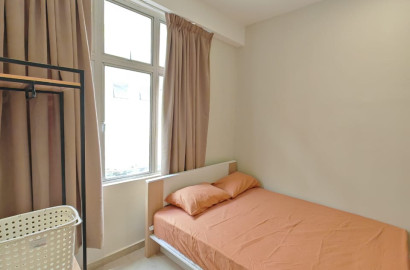 Zero Deposit Setapak PV12 Master Room For Rent , Co living Hotel Room