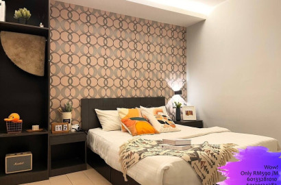 Q Inn Hotel Sunway Mentari Room For Rent WITH PRIVATE TOILET