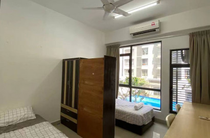 FREE  WIFI & Monthly Cleaning 🔥 Sharing Bedroom for RENT 📍 Shah Alam