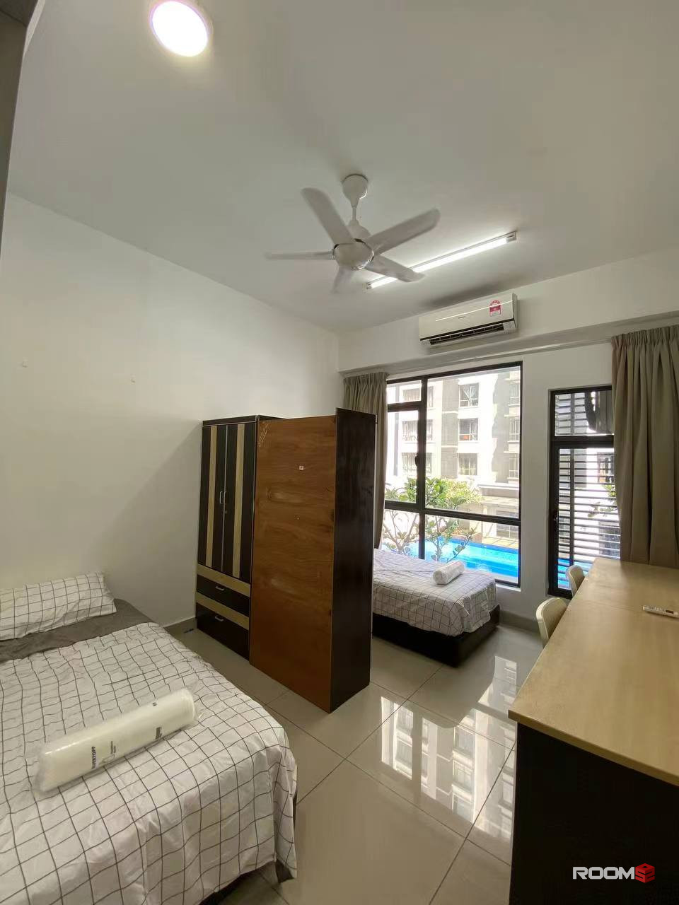 FREE  WIFI & Monthly Cleaning 🔥 Sharing Bedroom for RENT 📍 Shah Alam