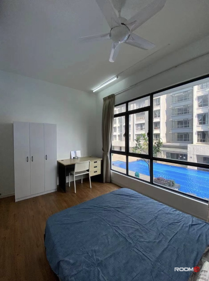 [Private🛁]⭐️Master Room for Rent @Utropolis SUITES 1 Shah Alam beside UOW, 🆓💧📶🧹