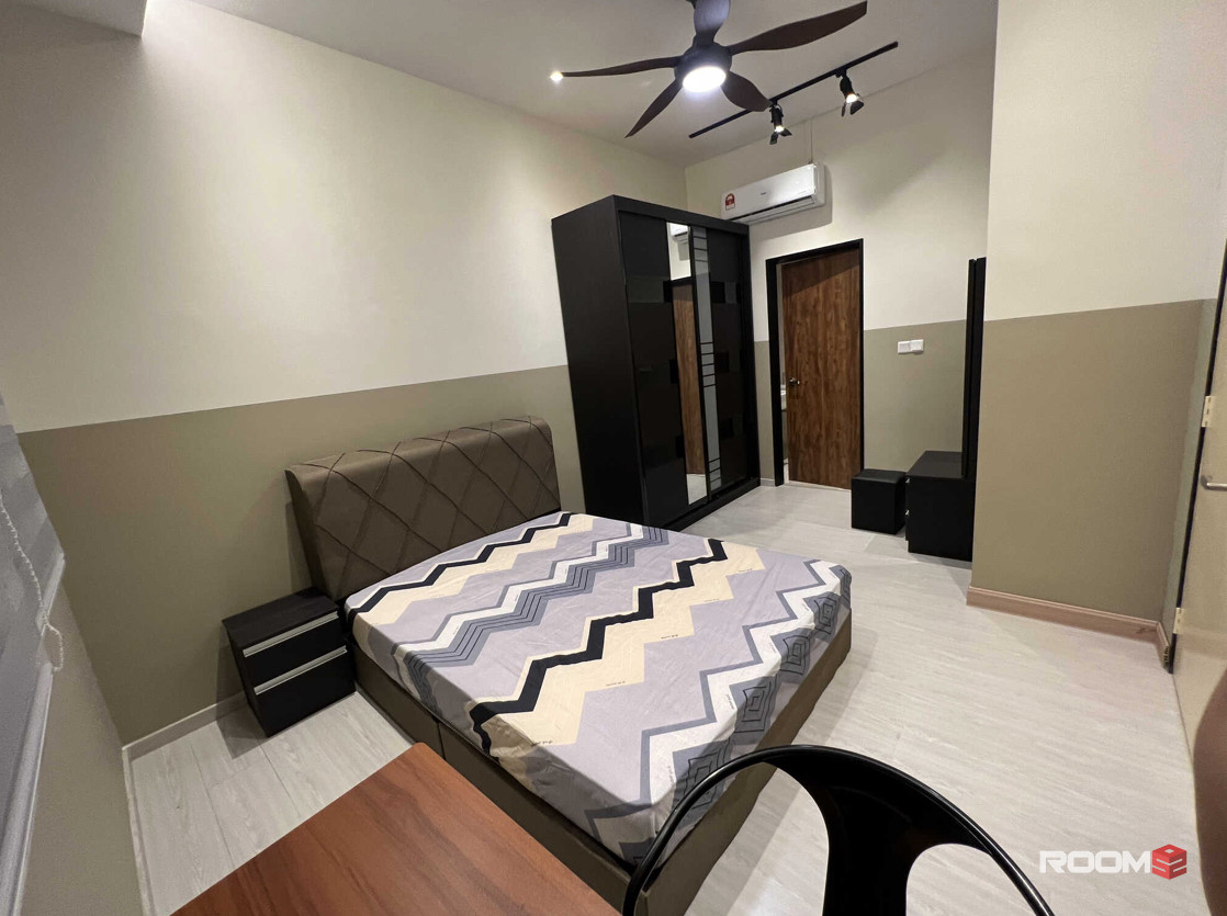 ALL INCLUDED, Fully Furnished+AC FREE Single Room for RENT at Bandar Sri Sendayan, Sendayan