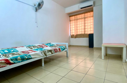 🔥BU2, Bandar Utama Fully Furnish Middle Room  🚶3 Minutes walking distance to One Utama, KPMG, First Avenue, MRT