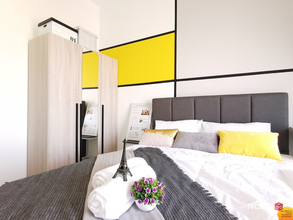 Superb Cozy Fully Furnished Single Room at Meritus Residensi