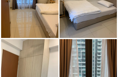 Fully Furnished Medium Room, Sunset & Swimming Pool View, Cozy Comfy Ambiance