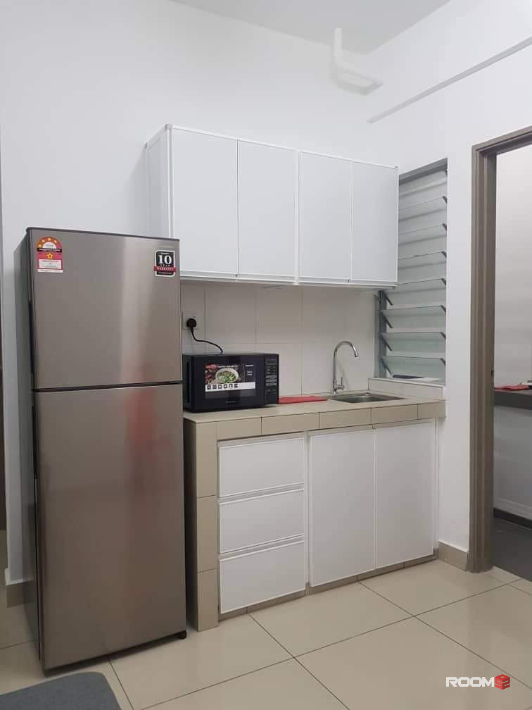 Master bedroom at Pelangi Utama condominium