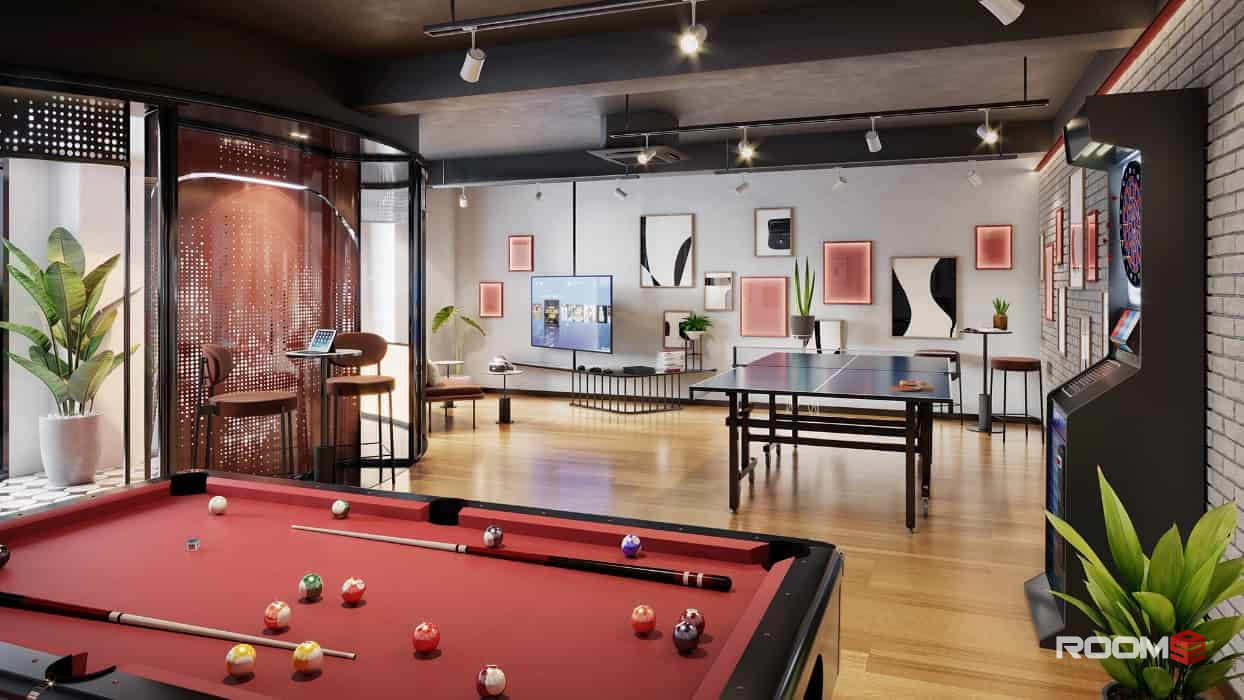 M Adora Fully Furnished Master Bedroom with attached bathroom