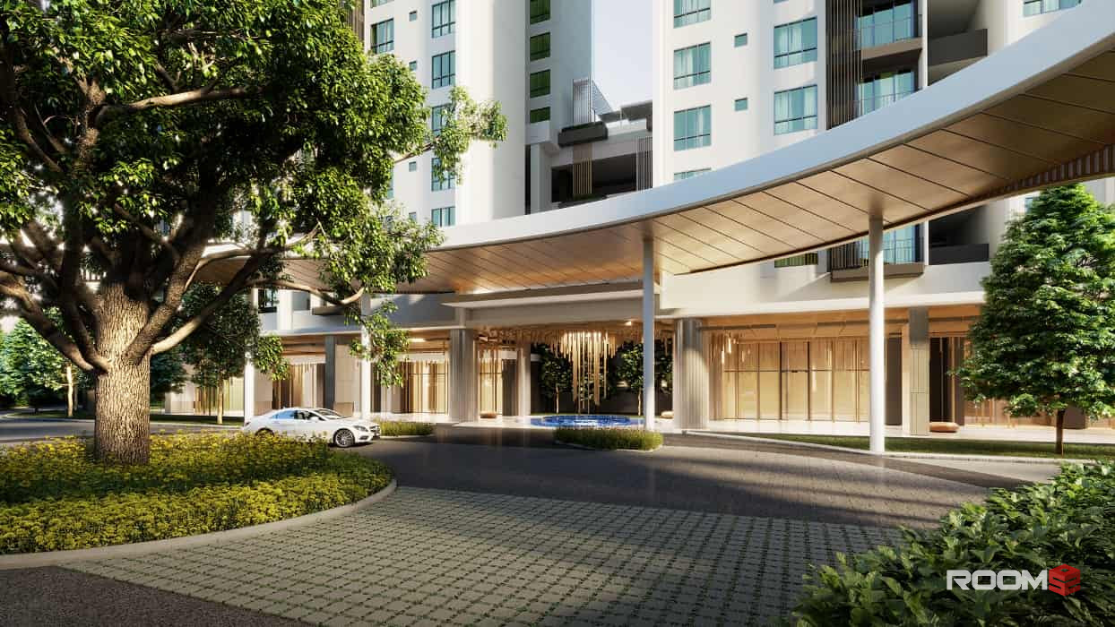 M Adora Fully Furnished Master Bedroom with attached bathroom