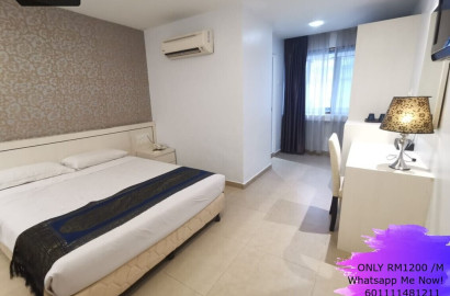 🎃4 mins walk to MRT Bukit Bintang🎃 @ Hotel Co-living room at Jalan Bukit Bintang