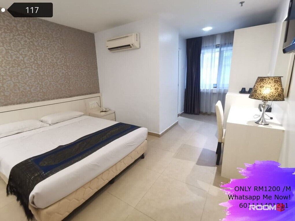 🎃4 mins walk to MRT Bukit Bintang🎃 @ Hotel Co-living room at Jalan Bukit Bintang
