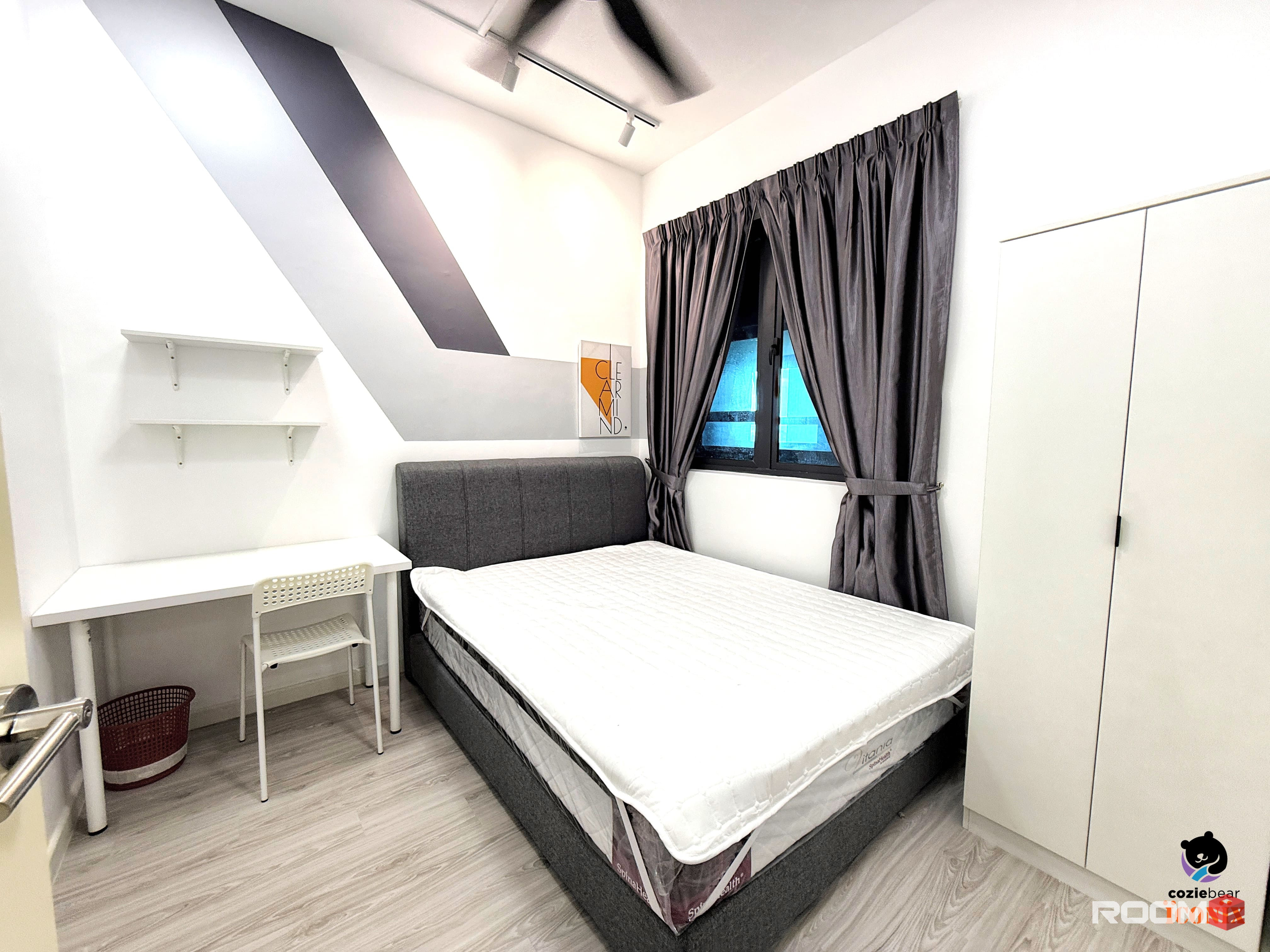 MRT Putra Permai Upm Serdang New Unit Middle Room Fully Furnished