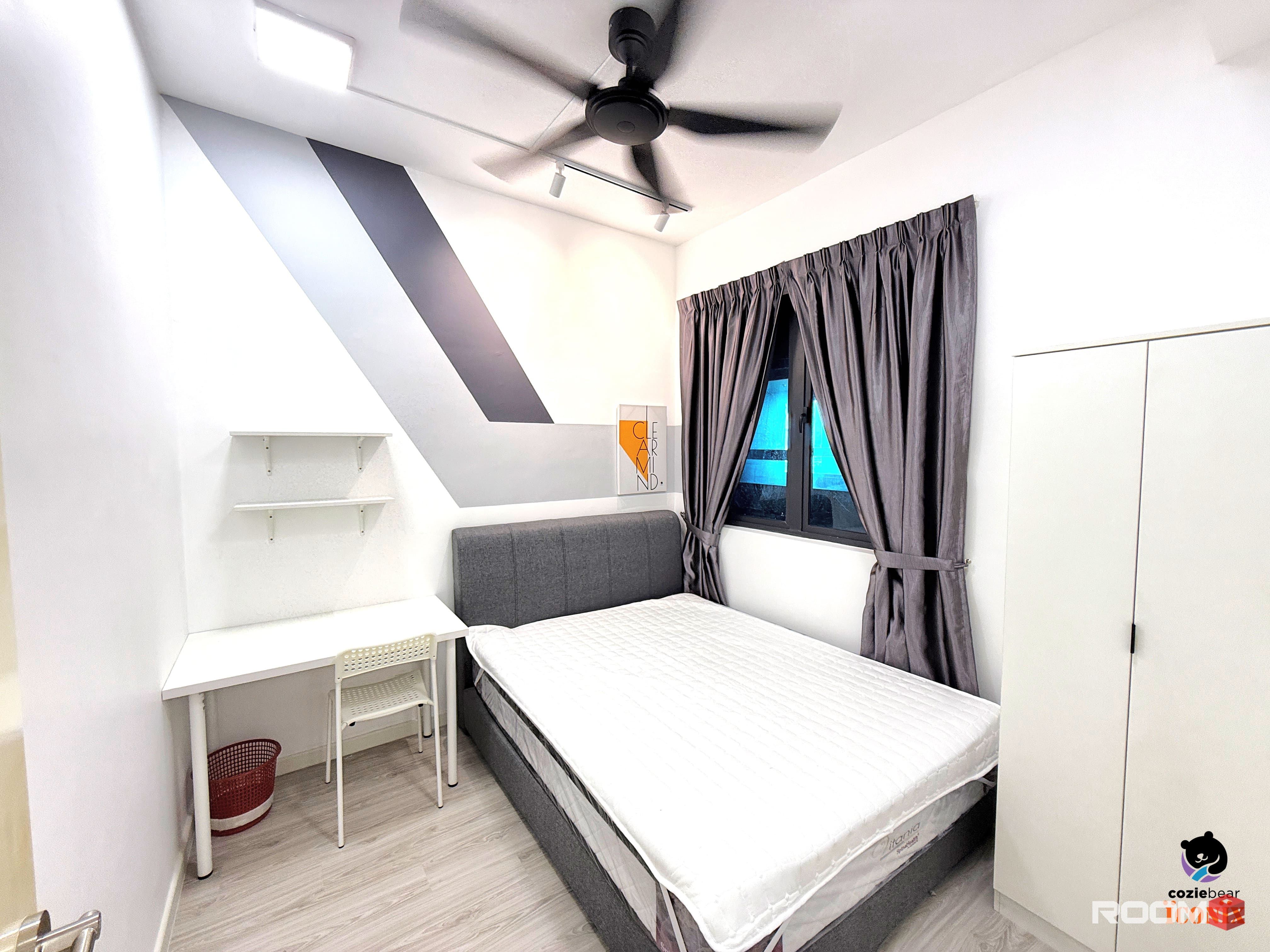 MRT Putra Permai Upm Serdang New Unit Middle Room Fully Furnished