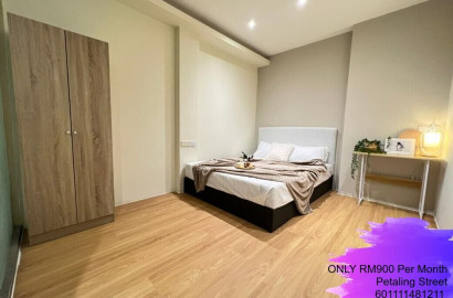 😍5 mins walk to MRT Pasar Seni 😍@ Hotel Co-living room in Petaling Street
