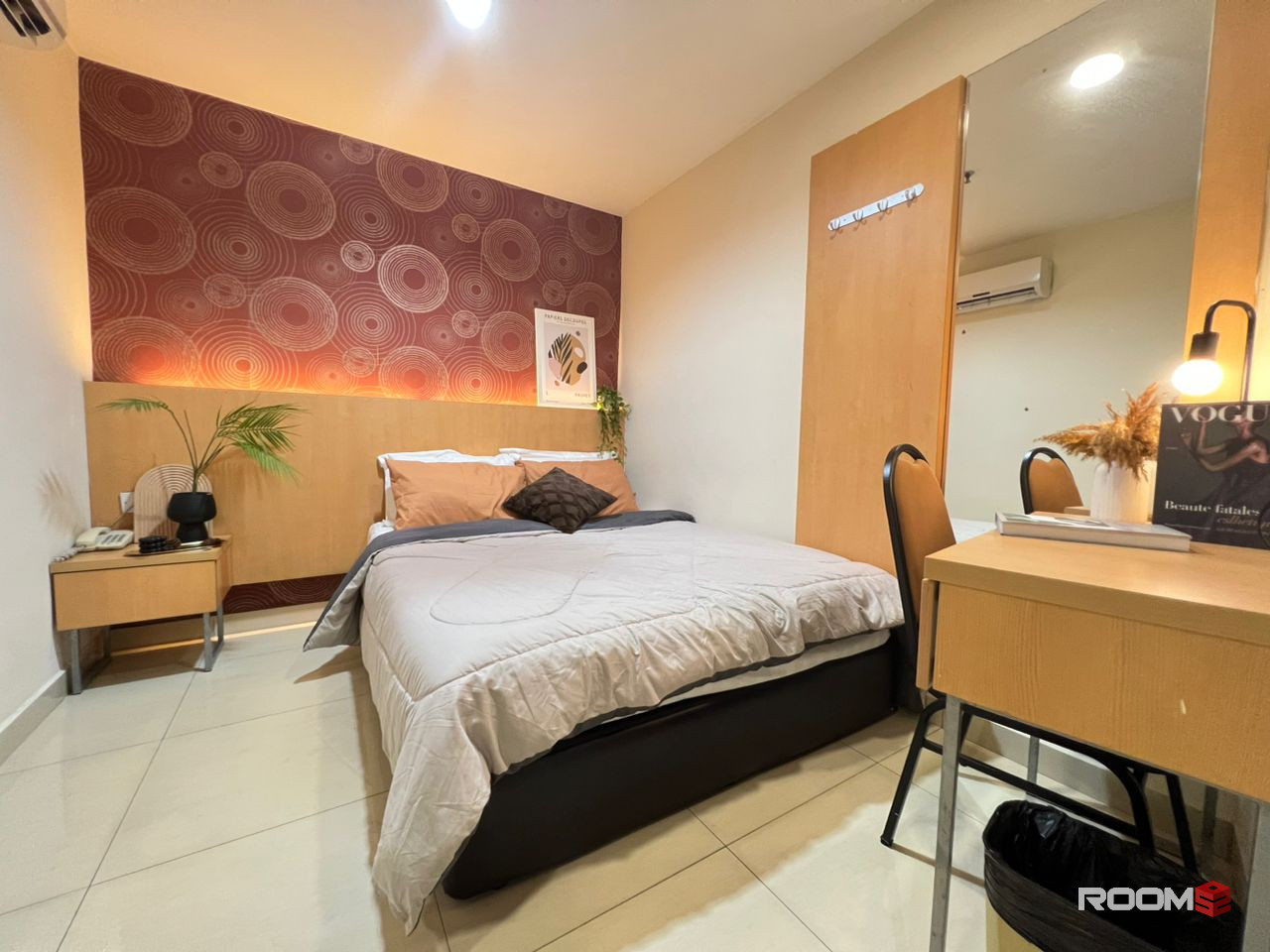 [SIGNATURE HOTEL]❤️‍🔥HOTEL STYLE SINGLE ROOM WITH PRIVATE BATHROOM FOR RENT‼️NEARBY LRT AND BUS STOP‼️♨️