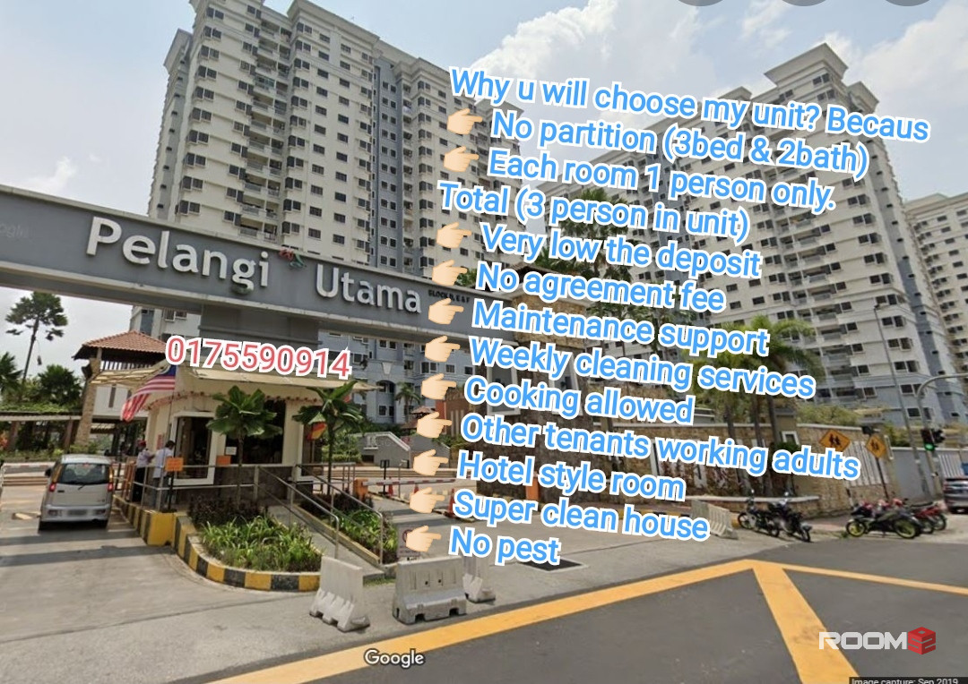 Middle room at Pelangi utama condominium