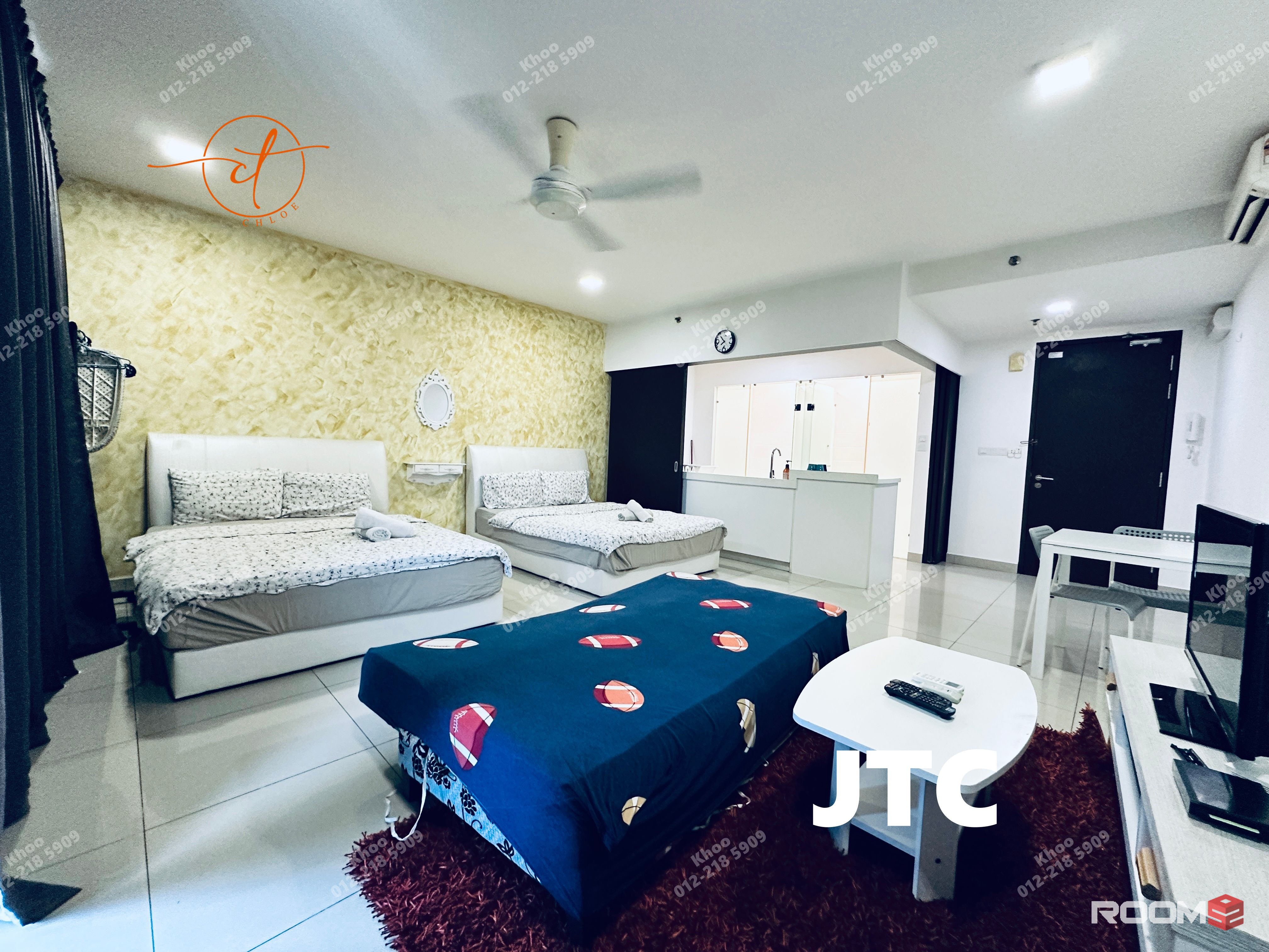 Fully Furnished Trefoil Studio For Rent In Setia Alam