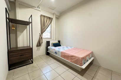 LIMITED UNIT LEFT🌈Just a🚶‍♂️to MRT Plaza Rakyat🚉 Single Room For Rent in Pudu