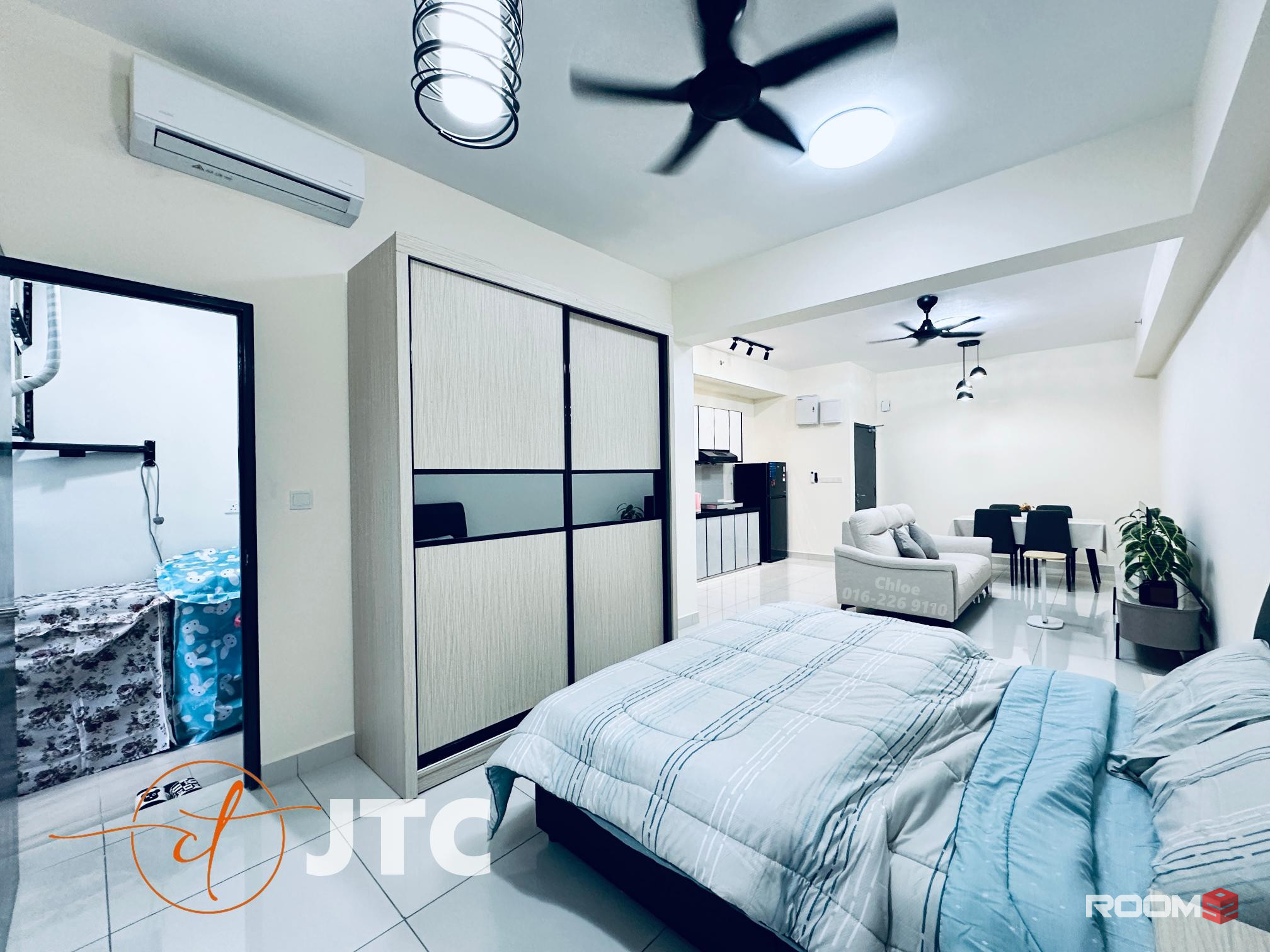 Edusentral Studio Attached Bathroom for Rent