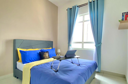 TR Residence, TITIWANGSA 📢LIMITED TIME ONLY FEMALE MEDIUM ROOM 🔥[Walking distance to HKL/UKM/TOP GLOVE KL CITY CENTRE