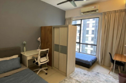 [🙋‍♀️Female Unit] Budget Shared Room w free cleaning📍Utropolis Glenmarie, Shah Alam
