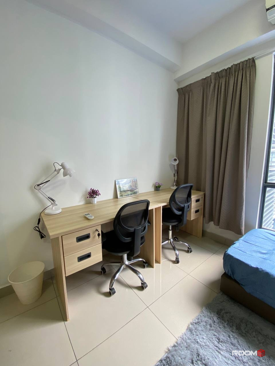 FEMALE 🙋‍♀️ Shared Room w Privacy 🤩 and Air Con & Fan @ Utropolis Glenmarie