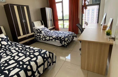 2 min to UOW KDU 👨‍🎓Premium Shared Room 🤩 FREE Cleaning @ Utropolis Glenmarie